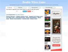 Tablet Screenshot of doublewiresgame.com